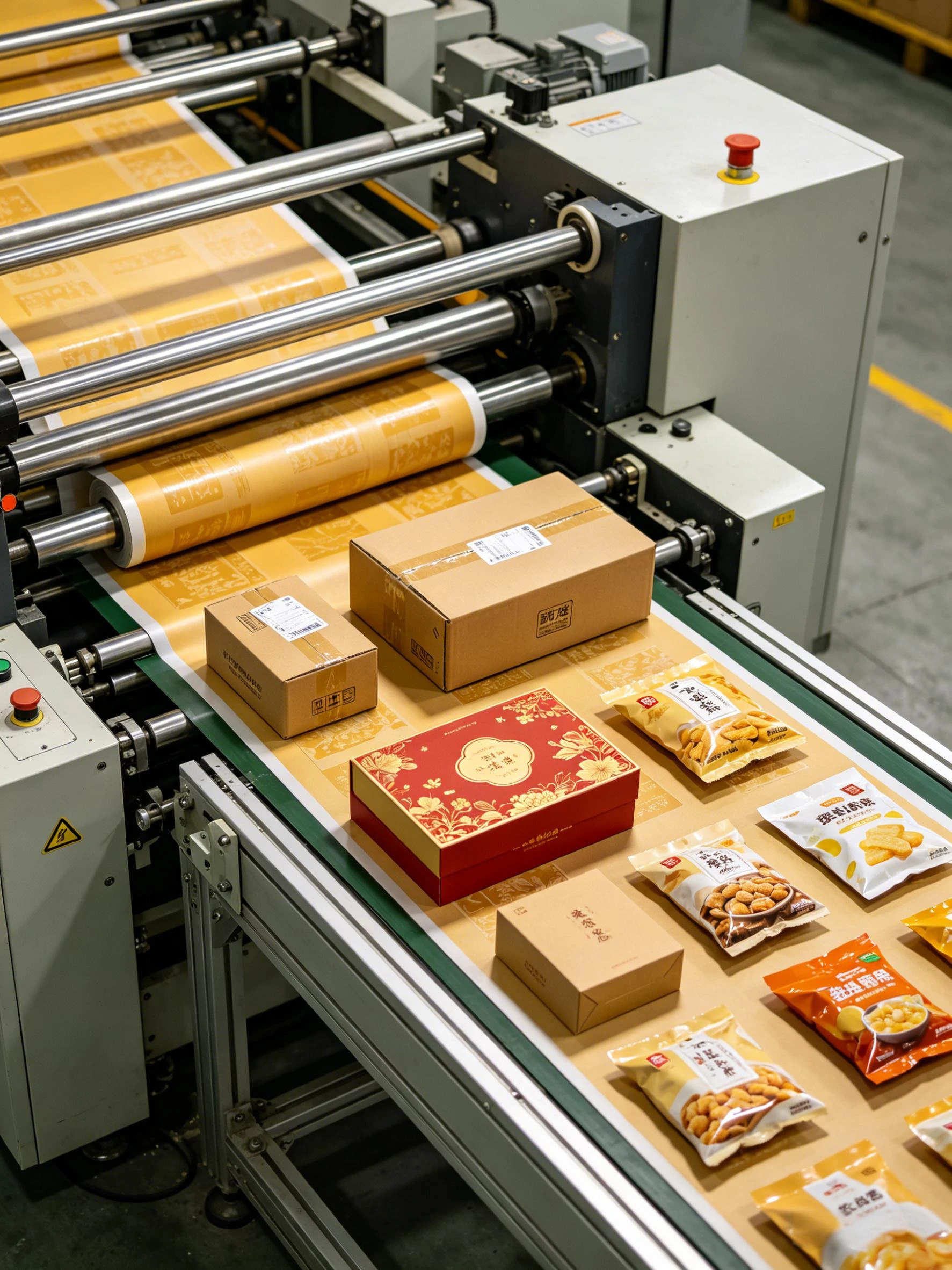Produce and process all kinds of packaging products
